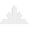 Ekena Millwork Saratoga Architectural Grade PVC Gable Bracket, 36"W x 24"H x 2"D x 6"F, 16/12 Pitch GBP036X24X0206SAR00 - alternate 2